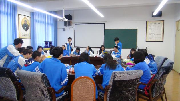 社團(tuán)新老成員交流現(xiàn)場
