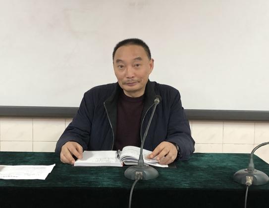 教務(wù)處主任成林講話