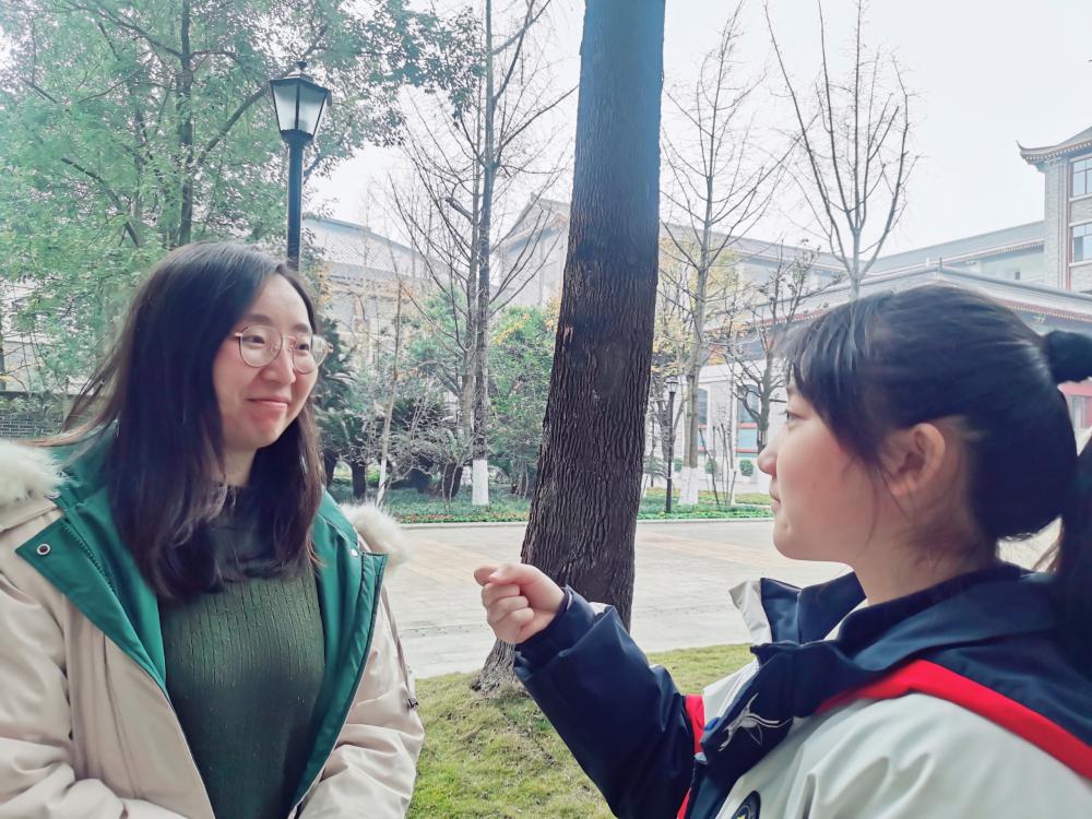孔曉雪老師接受采訪